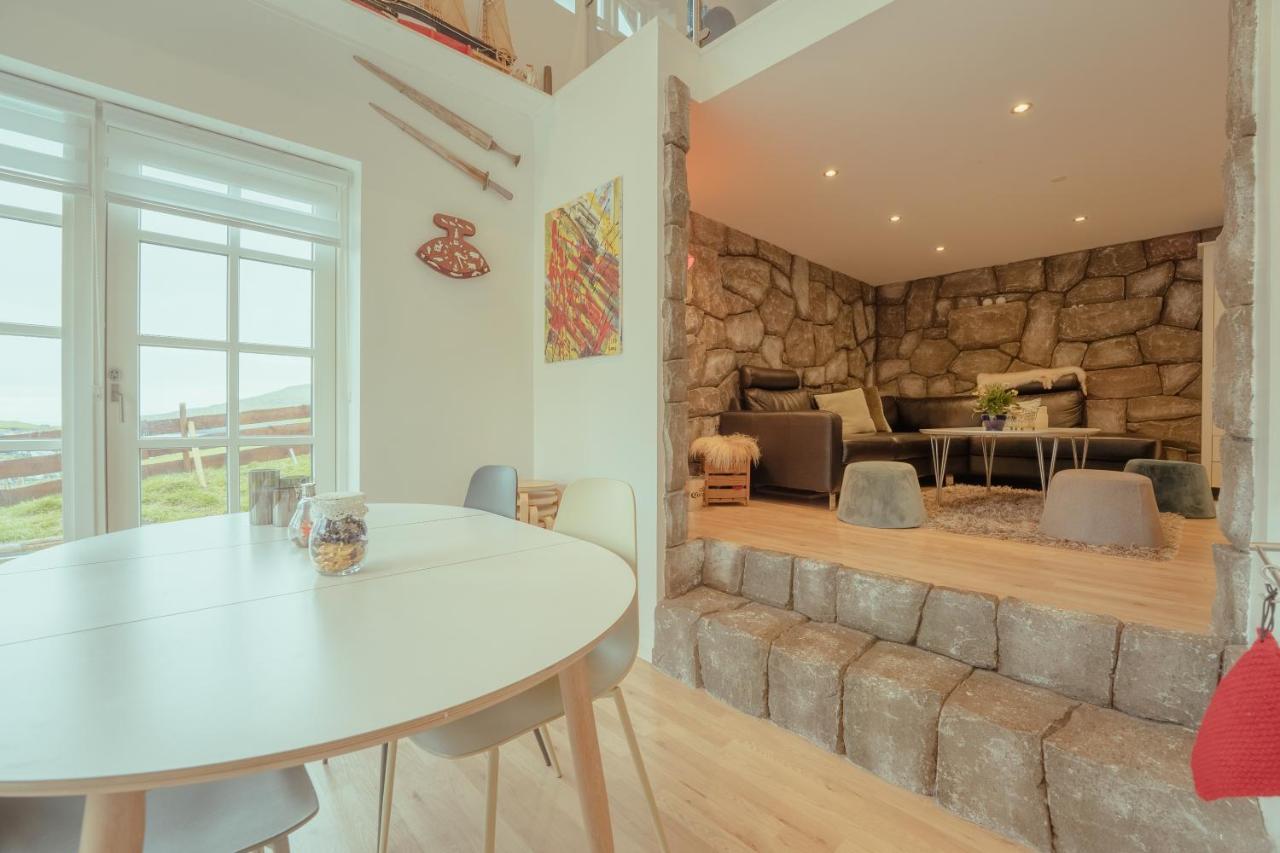 Luxurious Farm House - Á Snætu - Unique Sandavágur Exterior foto
